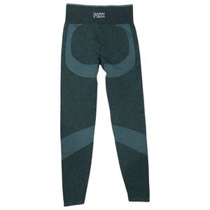 PINK Victoria’s Secret Seamless Leggings Dark Ivy Marl Green Women’s Small